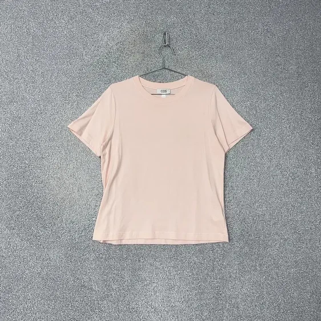 코스 연핑크 캐주얼 코튼 반팔티 M 상품이미지1
