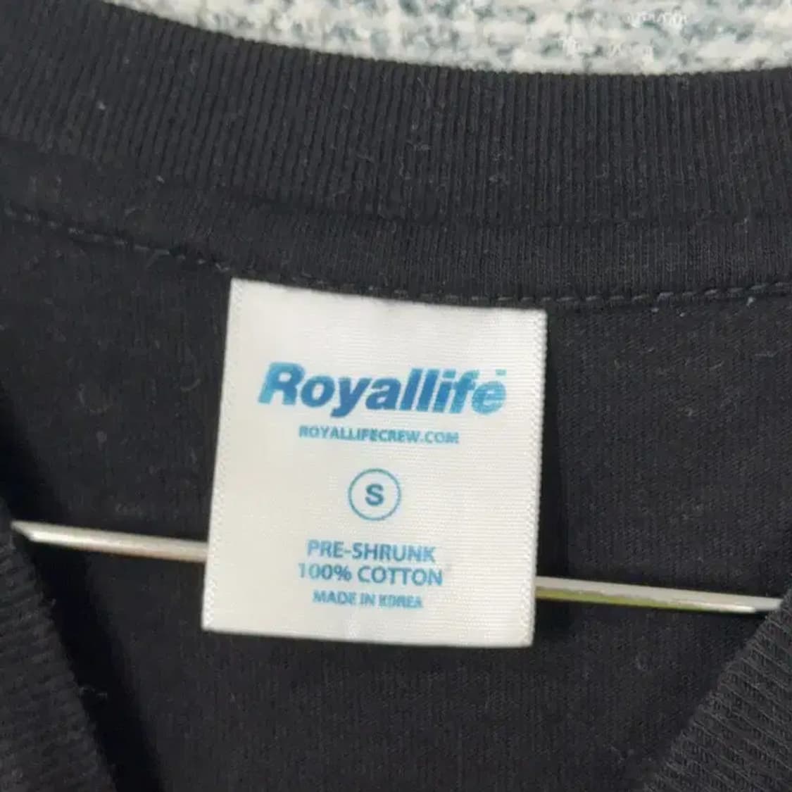 로얄라이프 스펠로고 긴팔티 S 상품이미지3