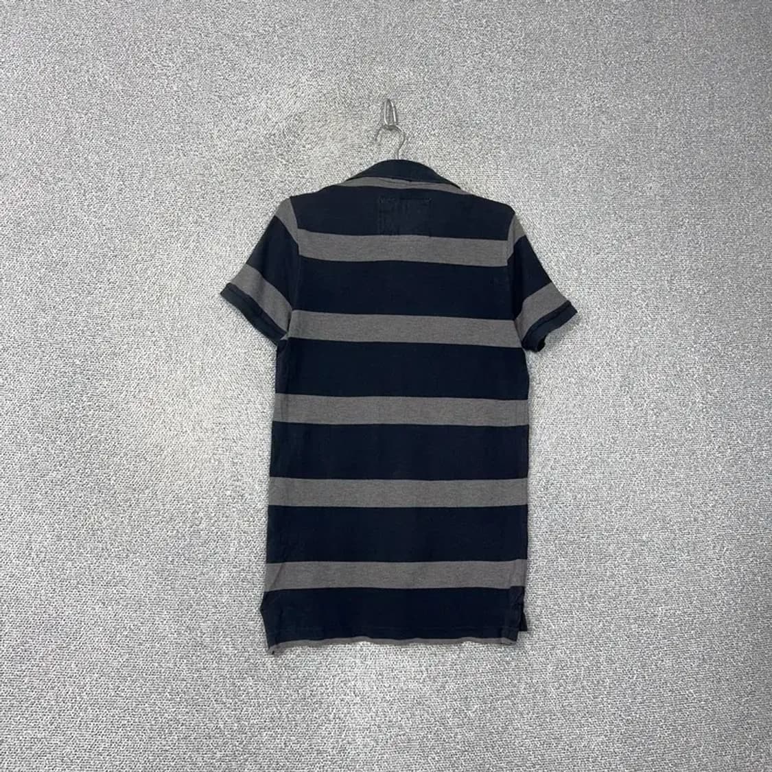 아베크롬비 스트라이프 로고 반팔 카라티 M 상품이미지2