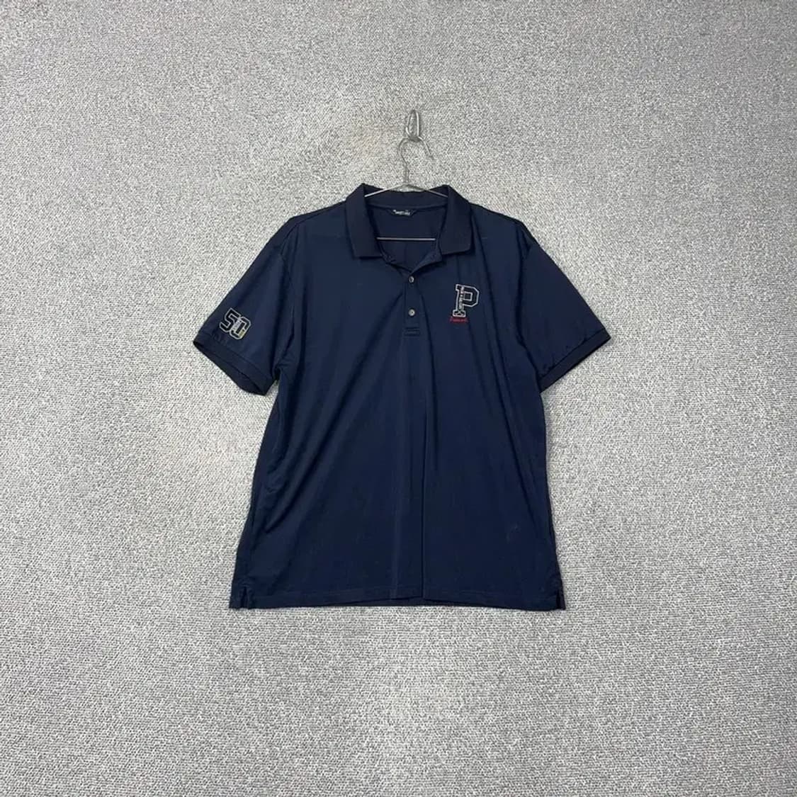 스누피 골프 로고 기능성 반팔 카라티 100 상품이미지1