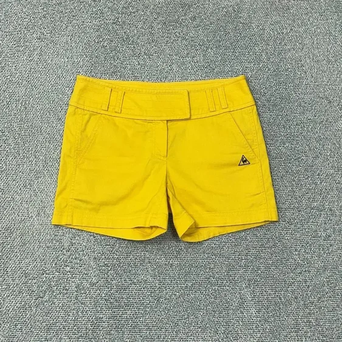 르꼬끄 골프 옐로우 기능성 반바지 65-88 상품이미지1