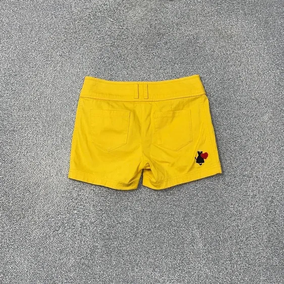 르꼬끄 골프 옐로우 기능성 반바지 65-88 상품이미지2