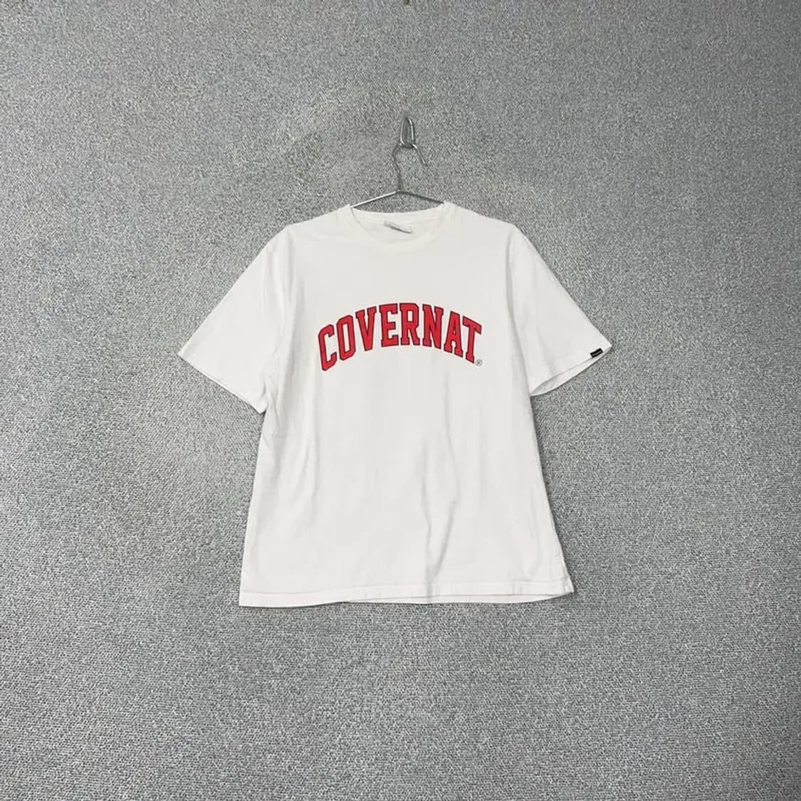 커버낫 로고 오버핏 반팔티 L 상품이미지1