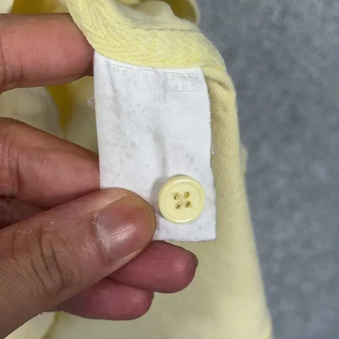 해지스 옐로우 빅로고 반팔 카라티 100 상품이미지6