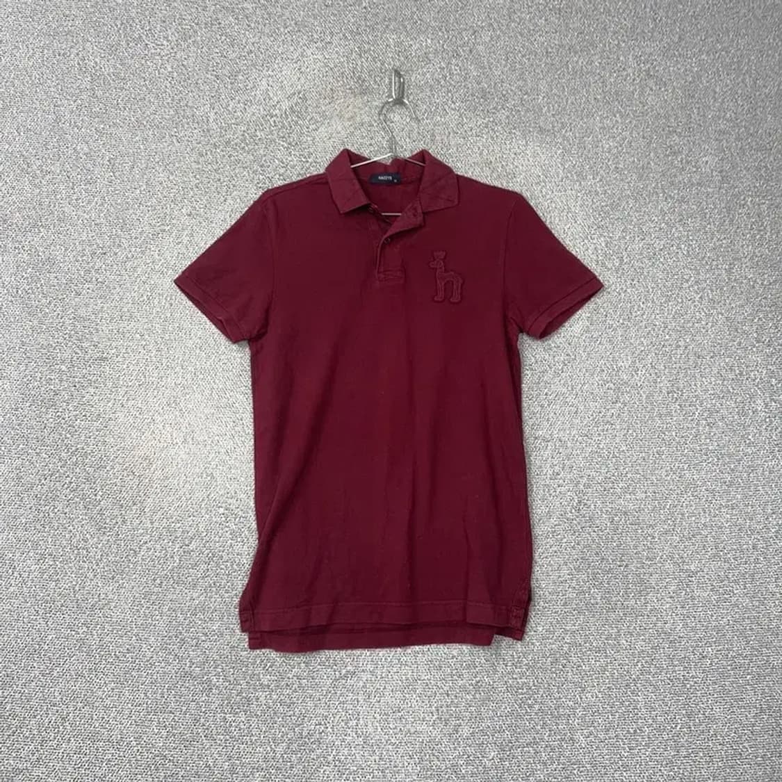 해지스 버건디 반팔 카라티 95 상품이미지1