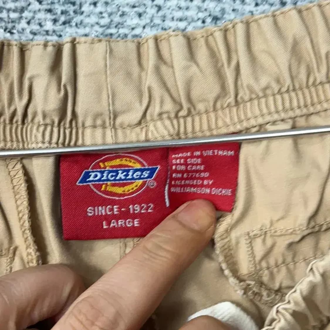 디키즈 코튼 베이지 숏 반바지 L 상품이미지3