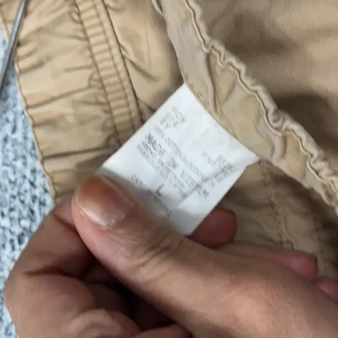 디키즈 코튼 베이지 숏 반바지 L 상품이미지4