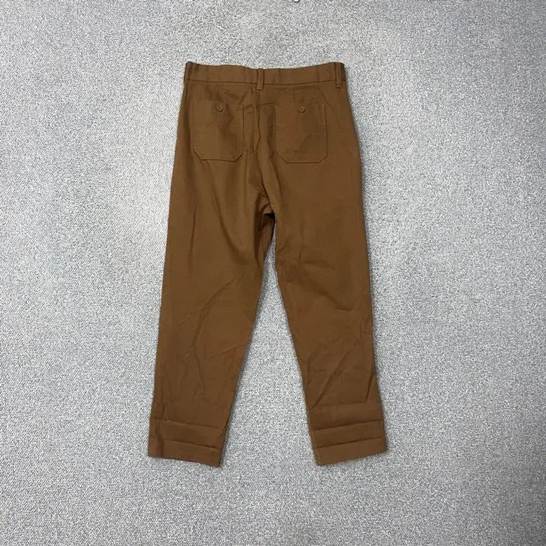 플랙 브라운 치노 코튼팬츠 M 상품이미지2