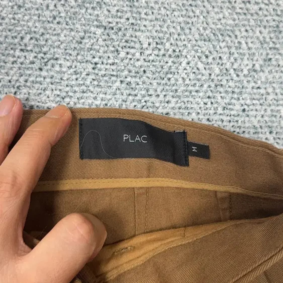 플랙 브라운 치노 코튼팬츠 M 상품이미지5