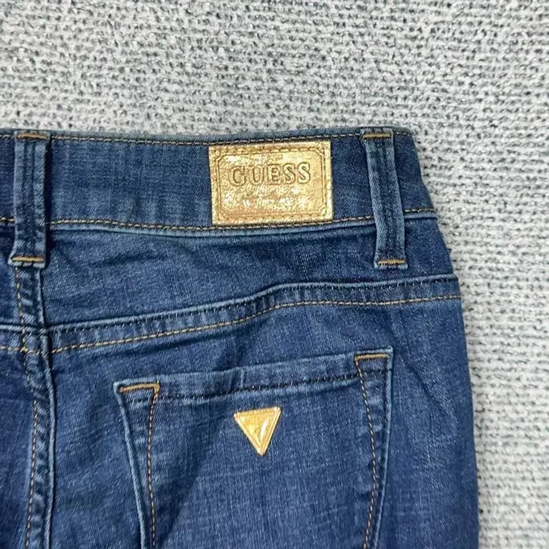 게스 삼각로고 여성 데님팬츠 26 상품이미지5