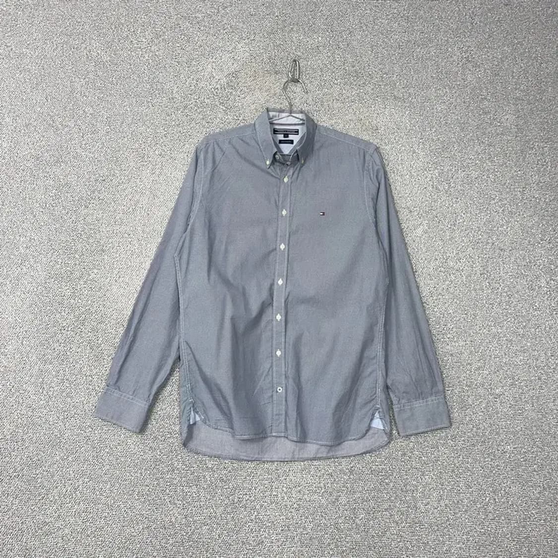 타미힐피거 로고 캐주얼 코튼 셔츠 S 상품이미지1