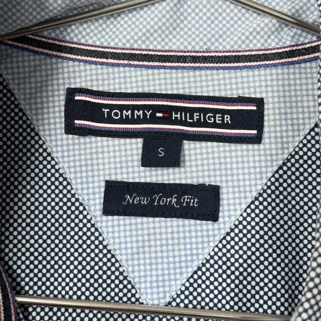 타미힐피거 로고 캐주얼 코튼 셔츠 S 상품이미지3