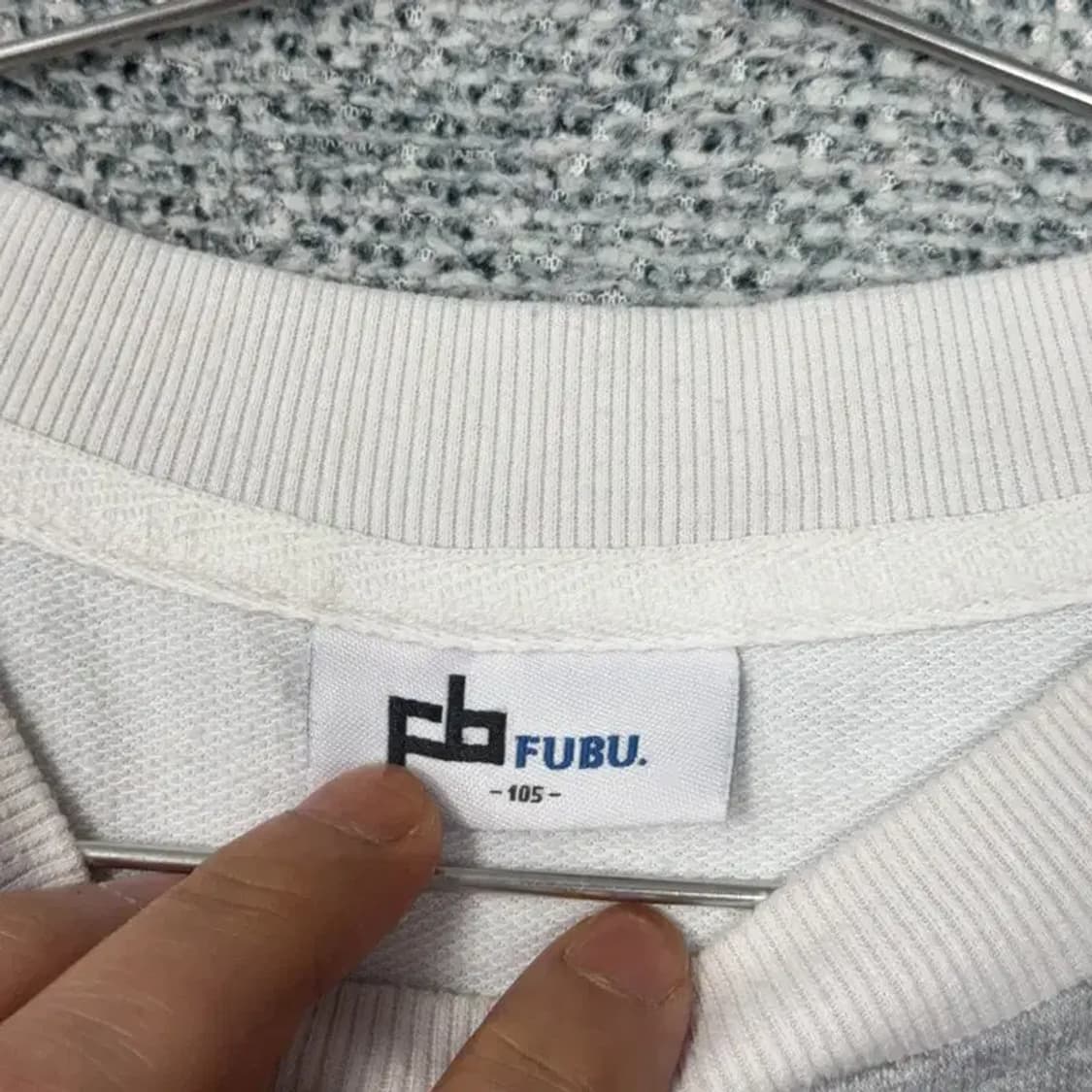 후부 캐주얼 맨투맨 반팔티 105 상품이미지3