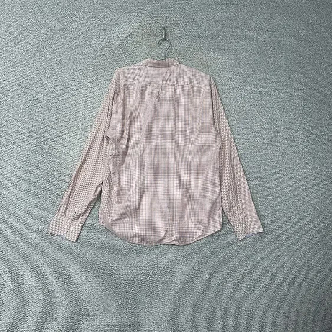 빈폴 슬림핏 로고 체크셔츠 110 상품이미지2