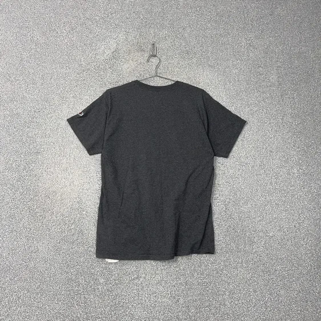 챔피온 그레이 코튼 반팔티 M 상품이미지2