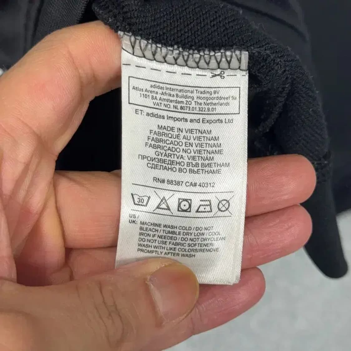 아디다스 완장 기능성 긴팔티 S 상품이미지4