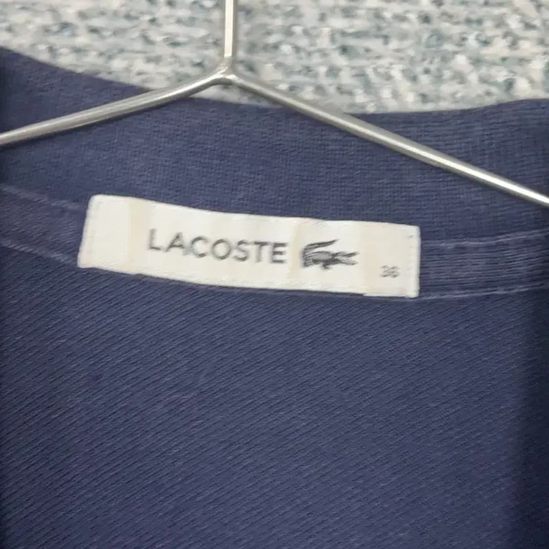 라코스테 네이비 카라 원피스 95 상품이미지5
