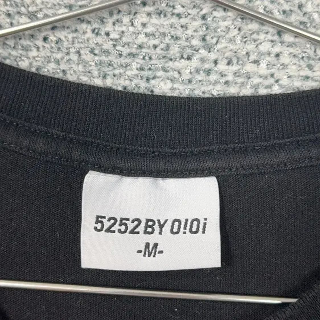 5252 OIOI 로고 반팔티 M 상품이미지3