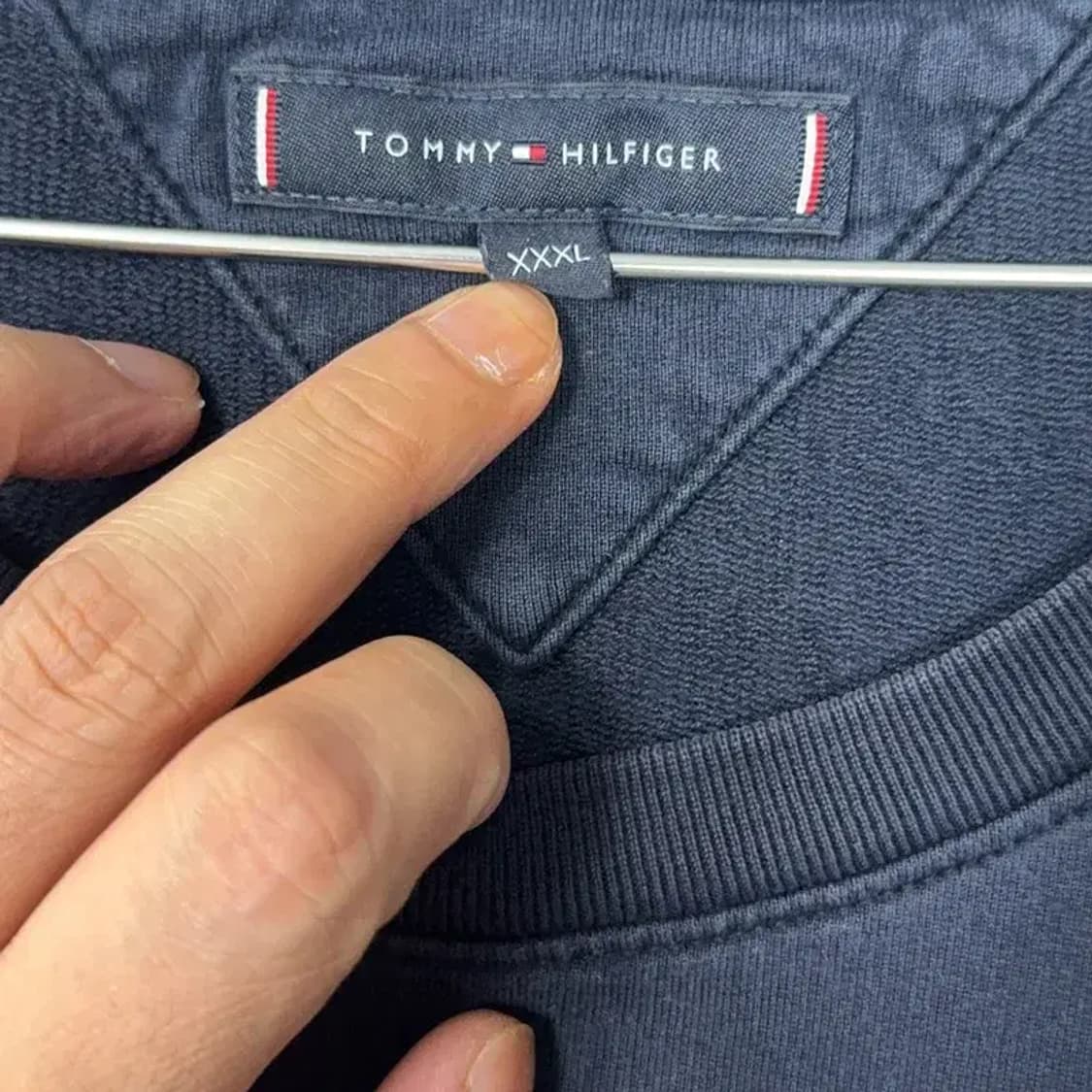 타미힐피거 네이비 코튼 반팔티 XXXL 상품이미지5