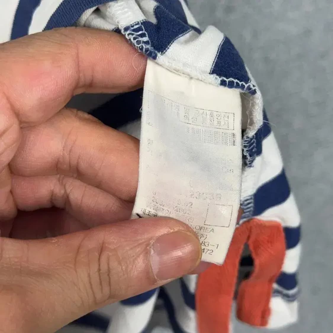 빈폴 스트라이프 반팔 카라티 105 상품이미지4