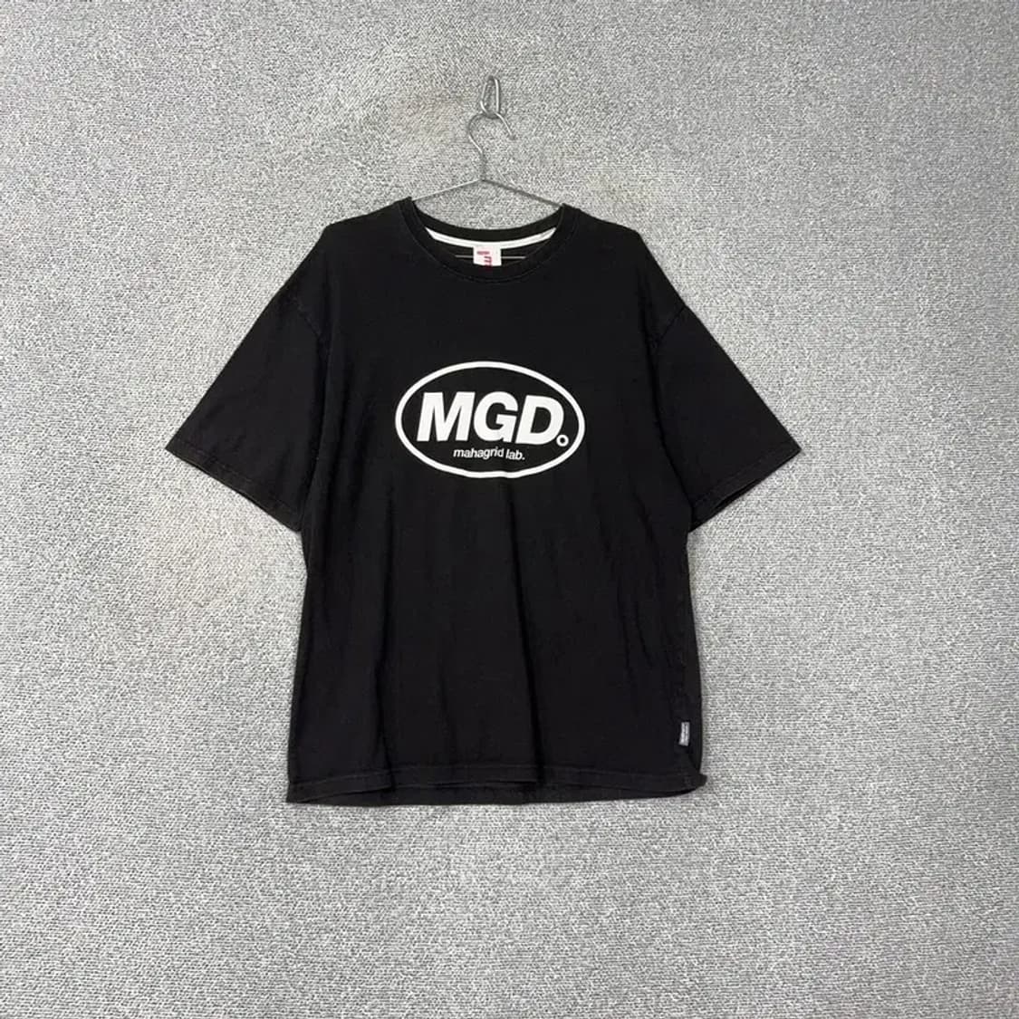 마하그리드 로고 오버핏 반팔티 L 상품이미지1