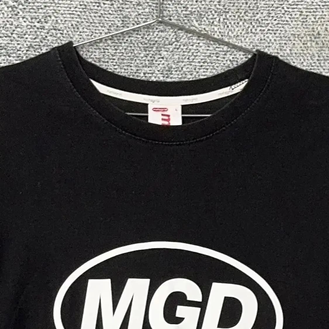 마하그리드 로고 오버핏 반팔티 L 상품이미지3