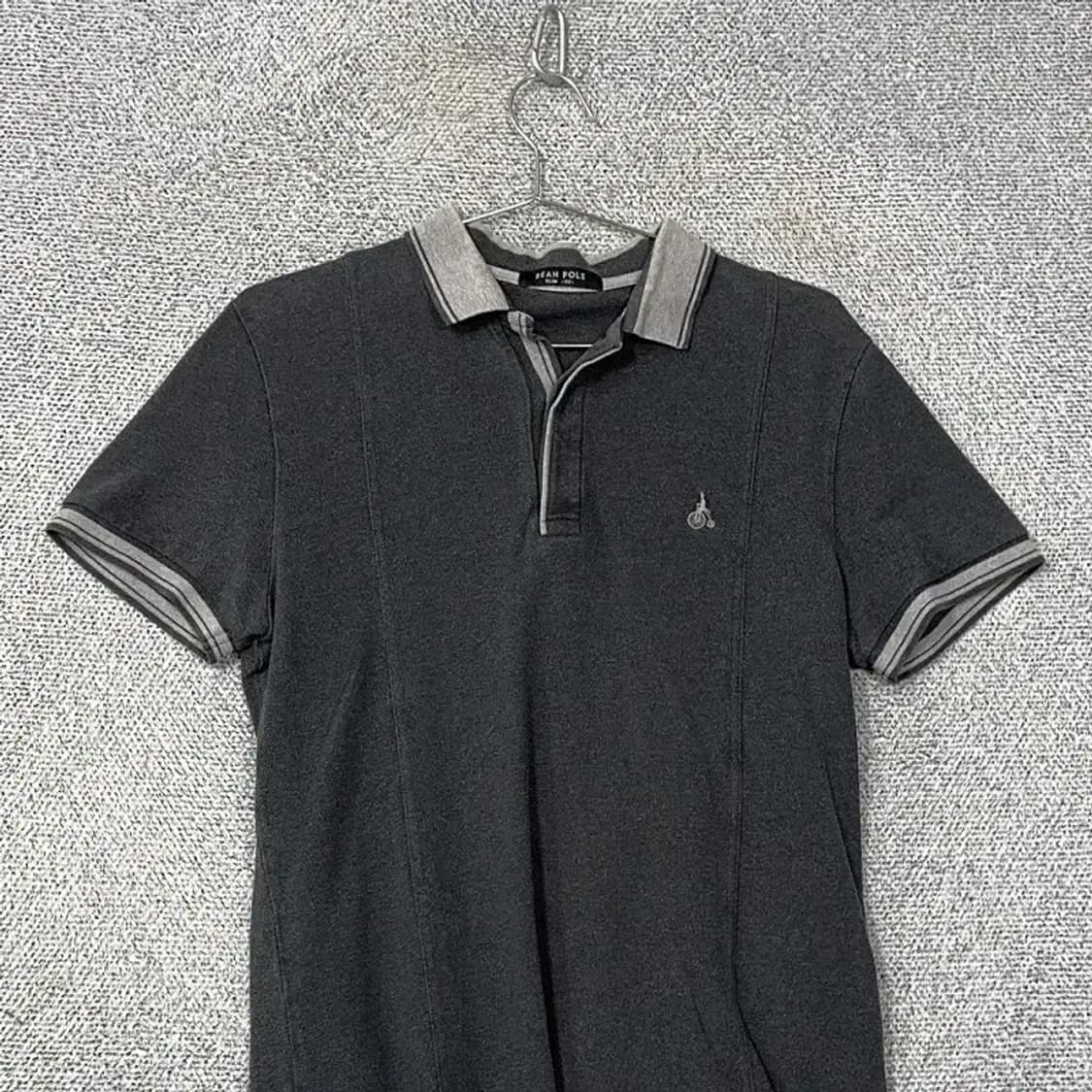 빈폴 그레이 반팔 카라티 100 상품이미지3