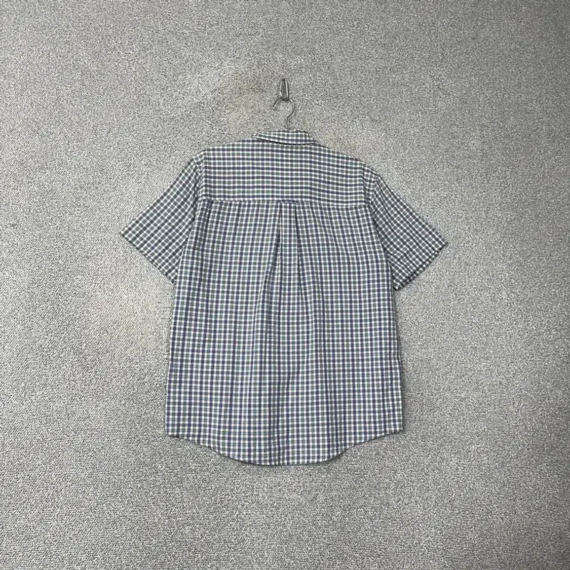 챕스 로고 빈티지 체크 반팔 셔츠 M 상품이미지2