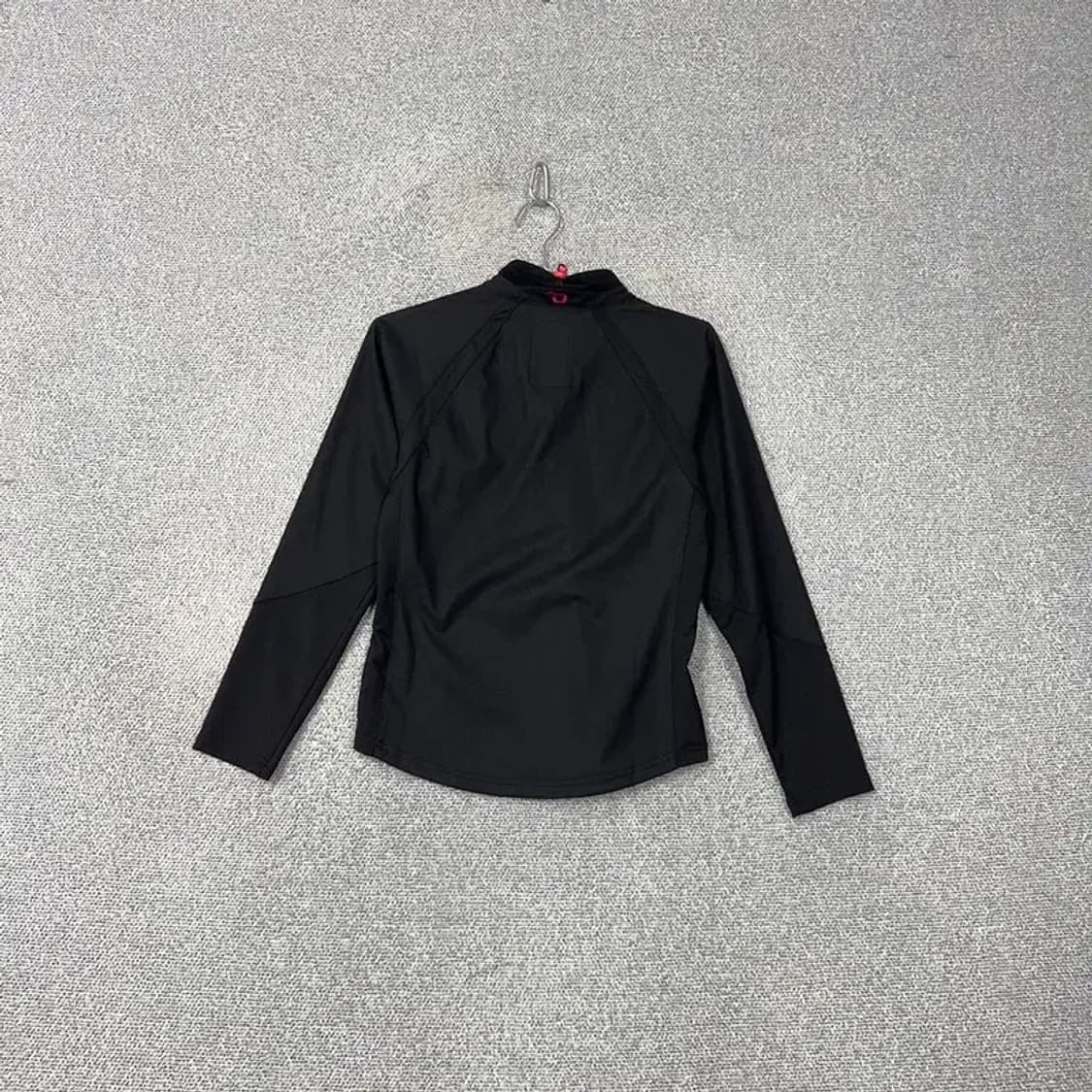 K2 여성 블랙 기능성 반집업 긴팔티 85 상품이미지2