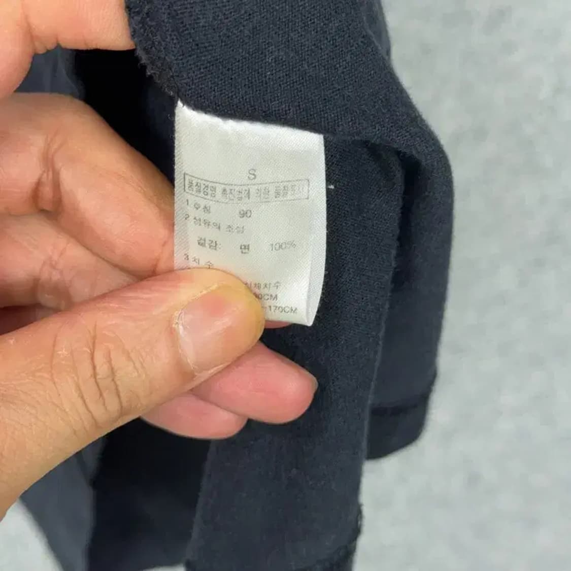 노스페이스 백프린팅 긴팔티 S 상품이미지4