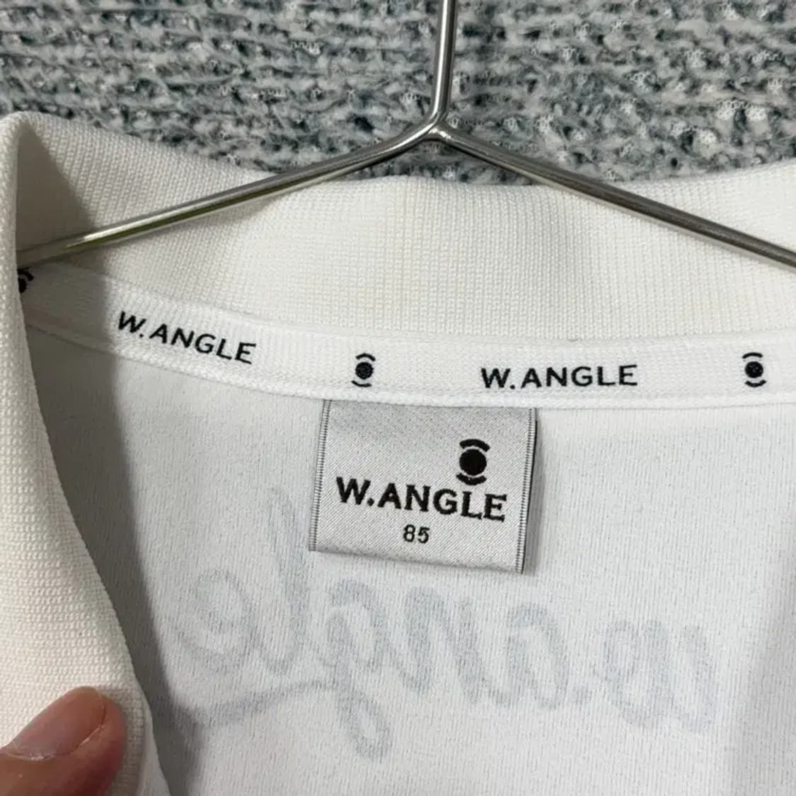 와이드앵글 스트라이프 소매 기능성 긴팔 카라티 85 상품이미지3