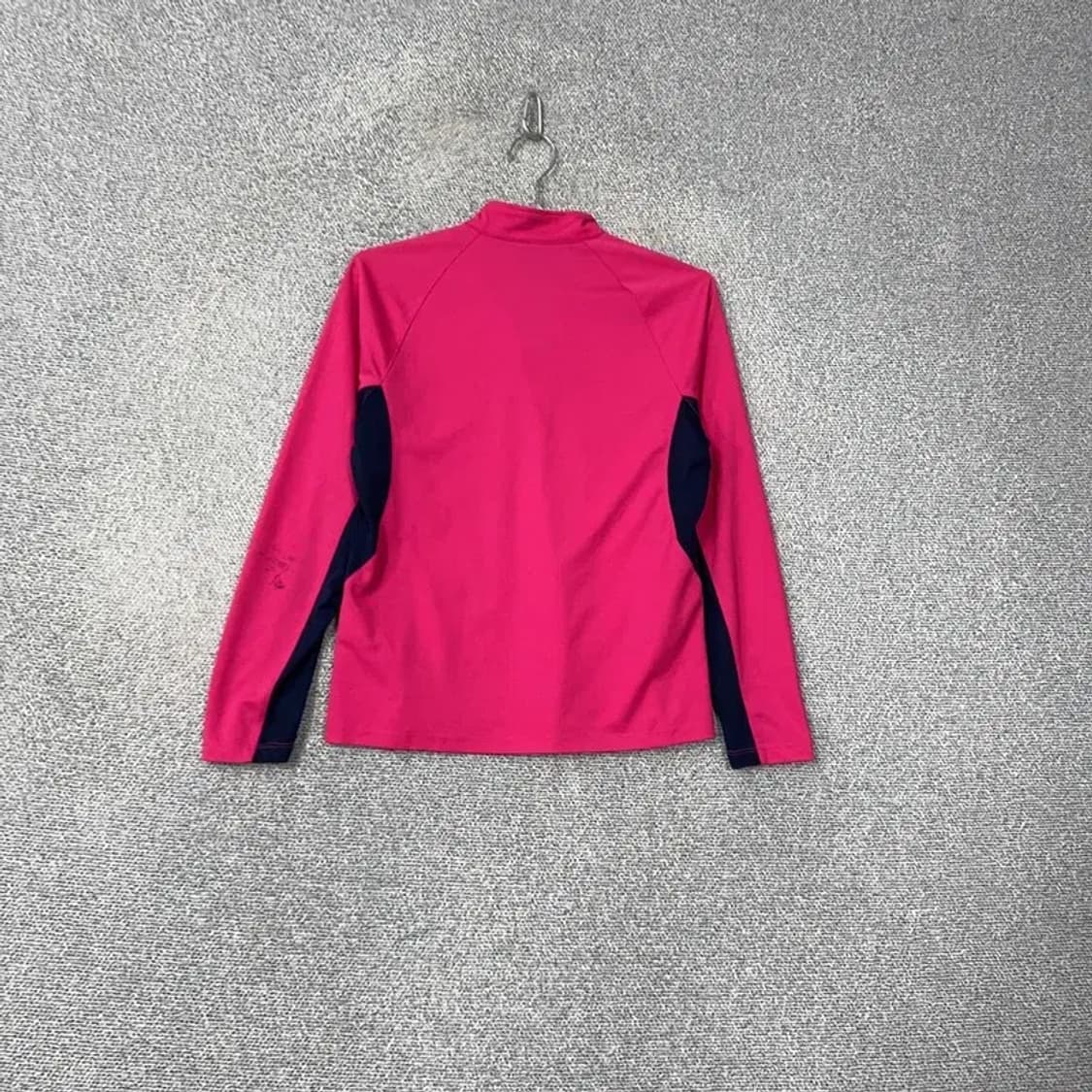 코오롱 스포츠 여성 핑크 기능성 반집업 긴팔티 95 상품이미지2