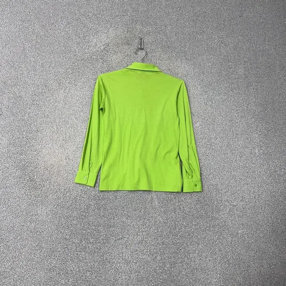 먼싱웨어 골프 연두 기능성 긴팔 카라티 S 상품이미지2