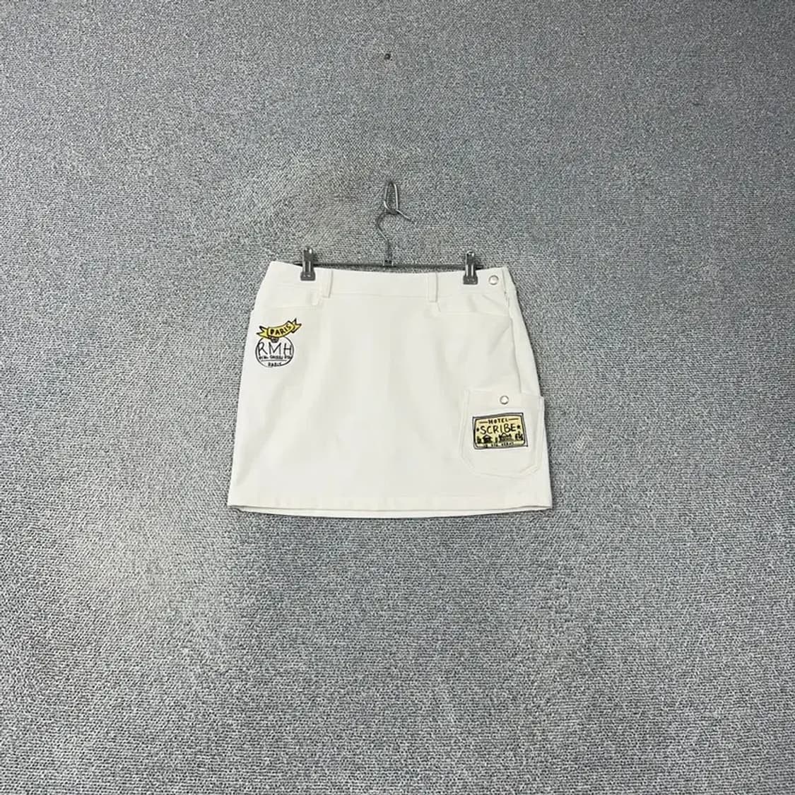 까스텔바작 골프 화이트 기능성 스커트 70 상품이미지1