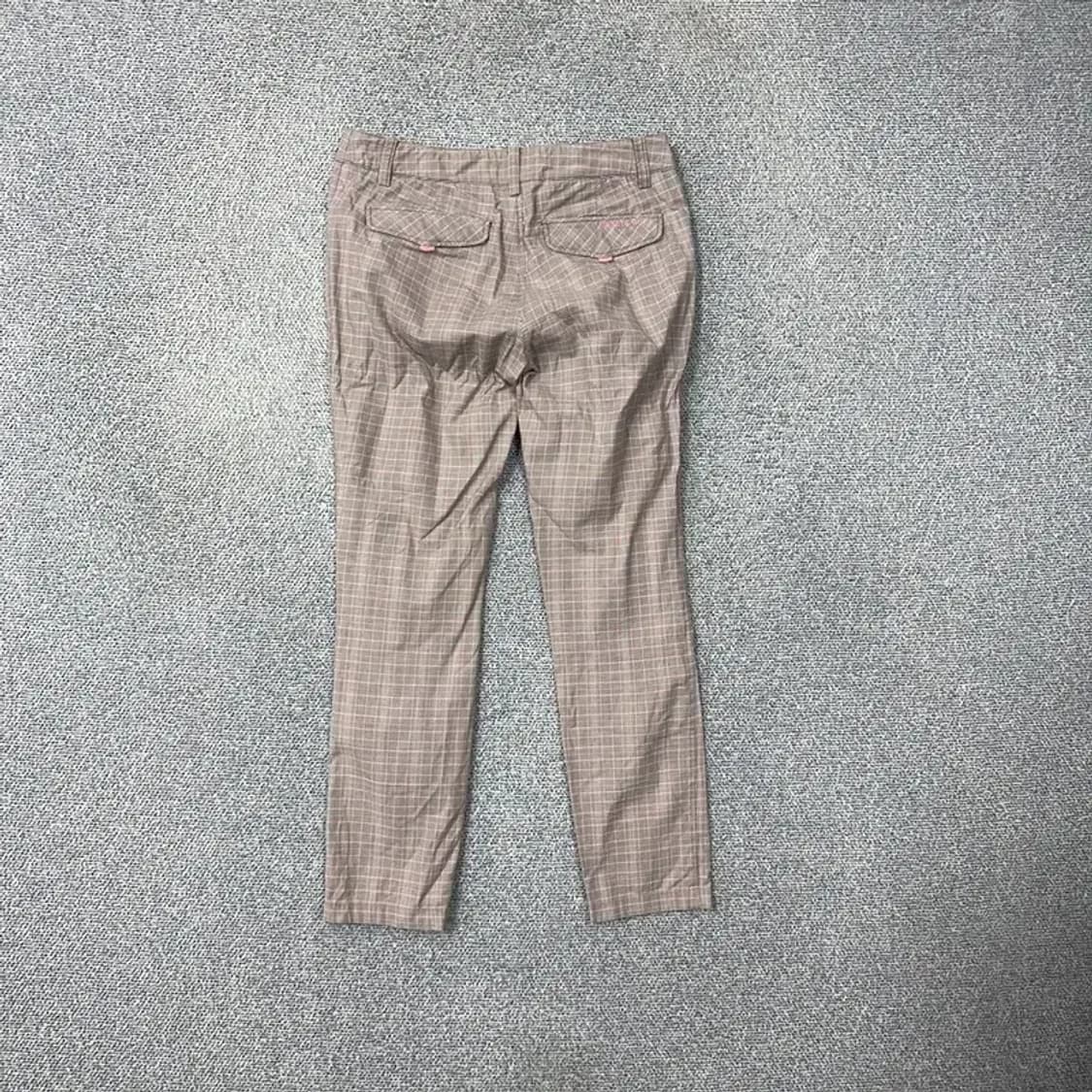 해지스 골프 여성 체크 기능성 팬츠 27 상품이미지2