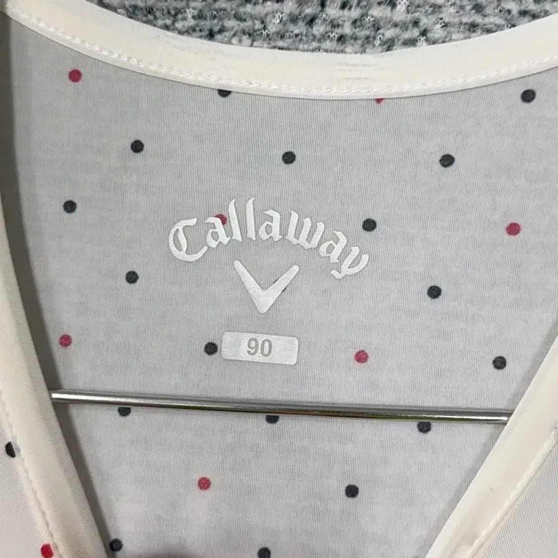 캘러웨이 도트 로고 골프 여성 기능성 긴팔티 90 상품이미지5