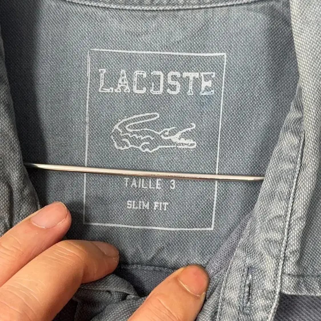 라코스테 빈티지 포켓 긴팔 카라티 95 상품이미지3