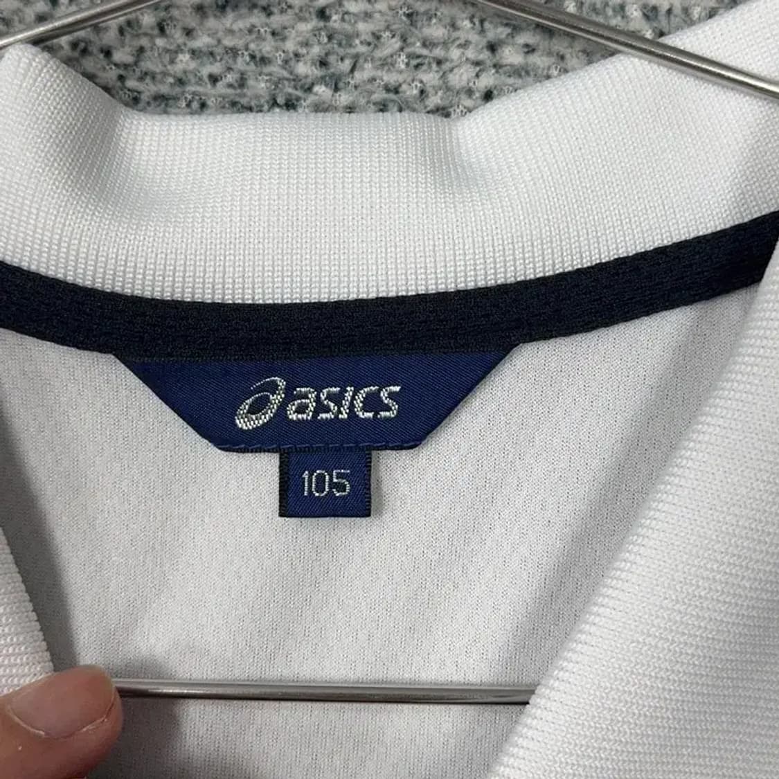 아식스 로고 기능성 긴팔 카라티 105 상품이미지3