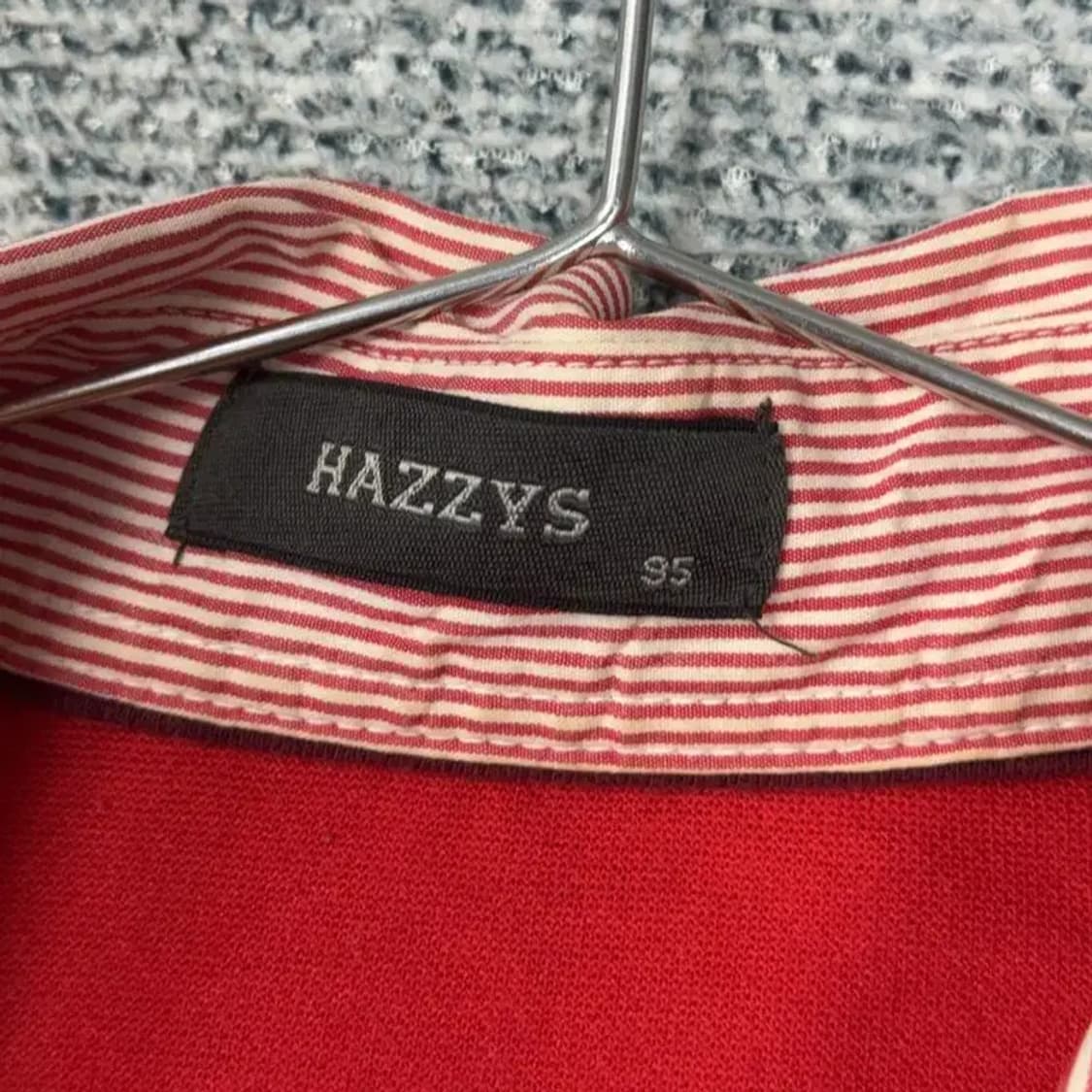 해지스 레드 로고 긴팔 카라티 95 상품이미지3