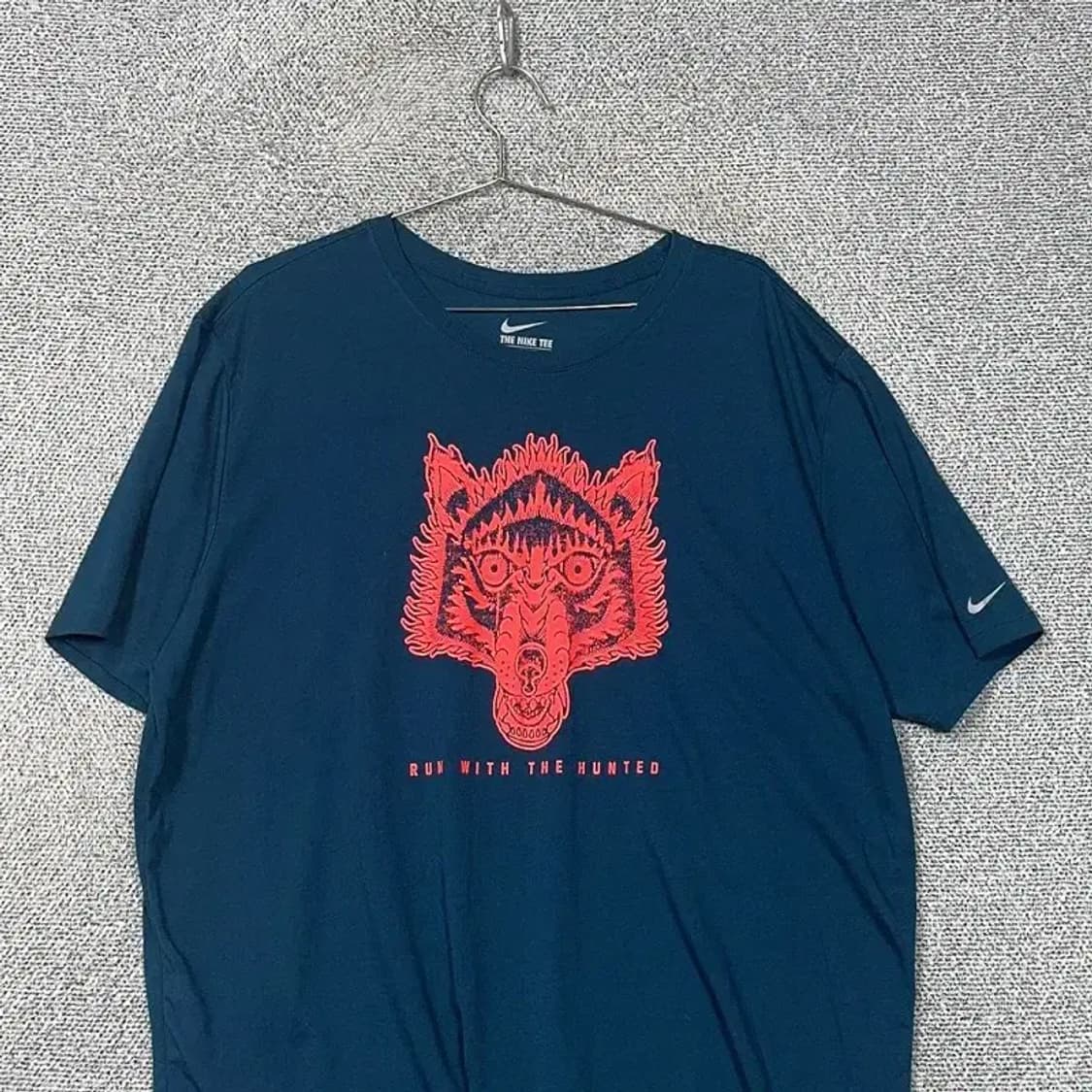 나이키 빈티지 프린팅 오버핏 반팔티 XXL 상품이미지3