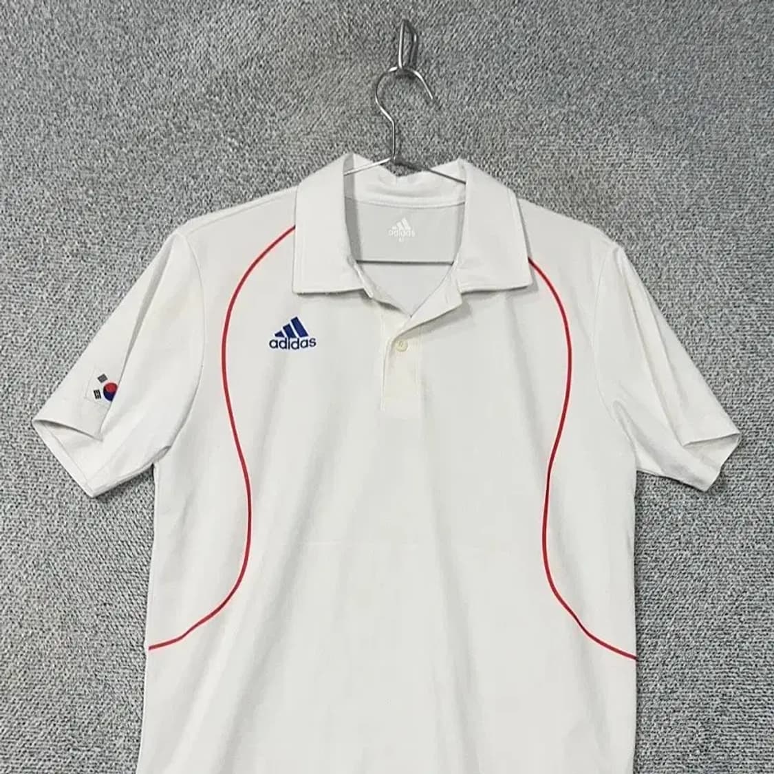 아디다스 국가대표 사인 반팔 카라티 95 상품이미지3