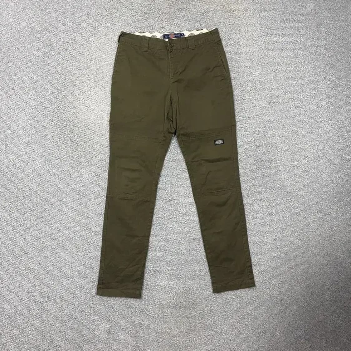 디키즈 로고 카키 코튼팬츠 30 상품이미지1