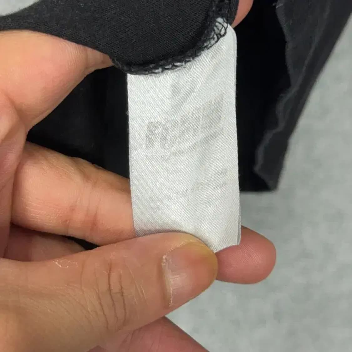 FCMM 로고 블랙 반팔티 S 상품이미지4