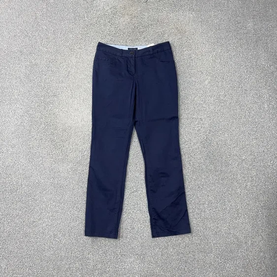 타미힐피거 네이비 여성 기능성 코튼 팬츠 2 상품이미지1