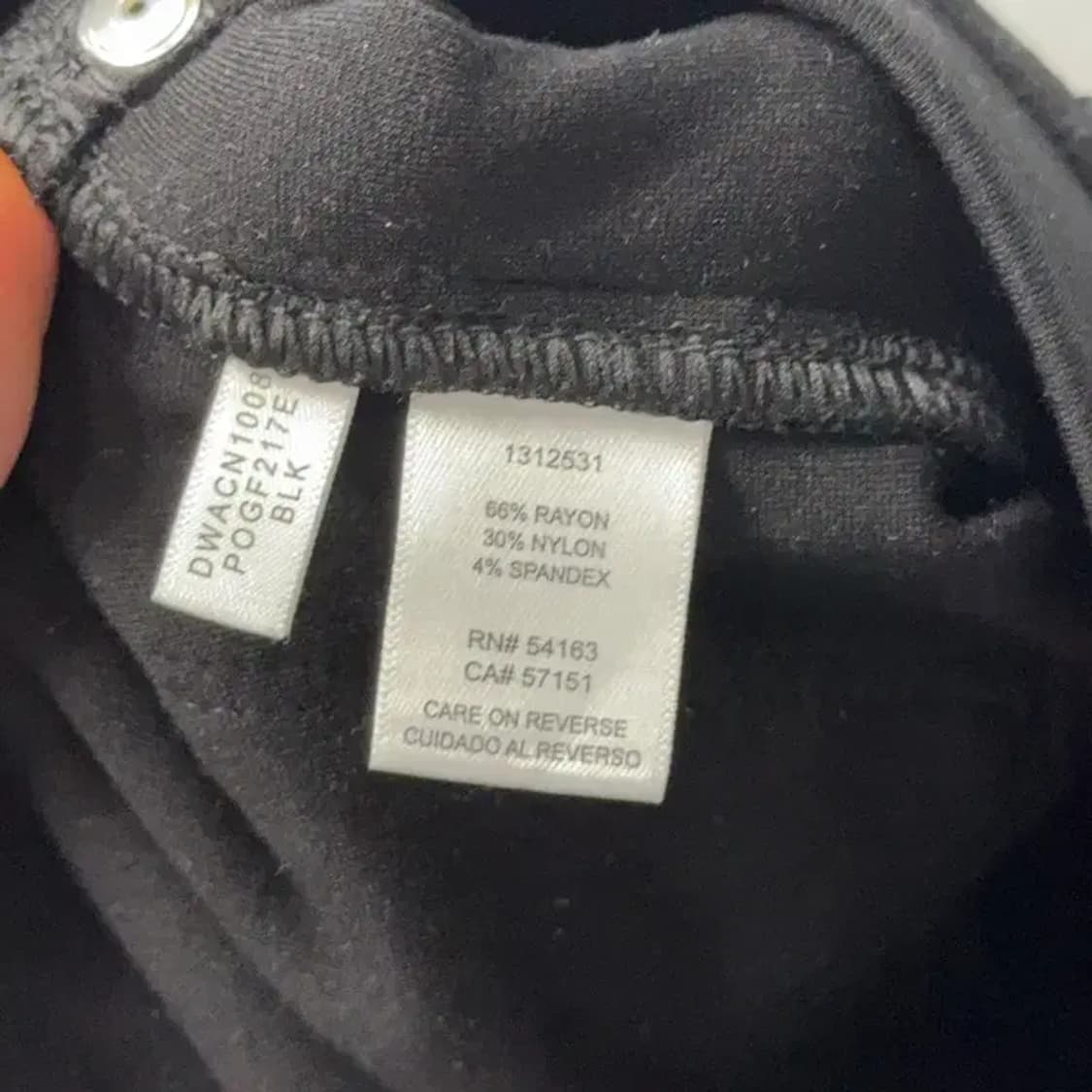 DKNY 진스 레이온 슬랙스 XS 상품이미지6