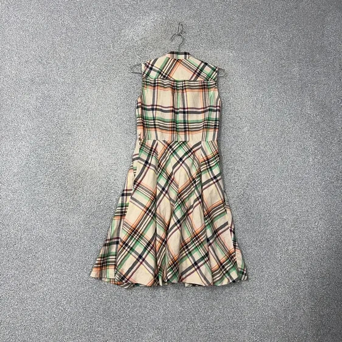 해지스 로고 클래식 체크 원피스 85-160 상품이미지2