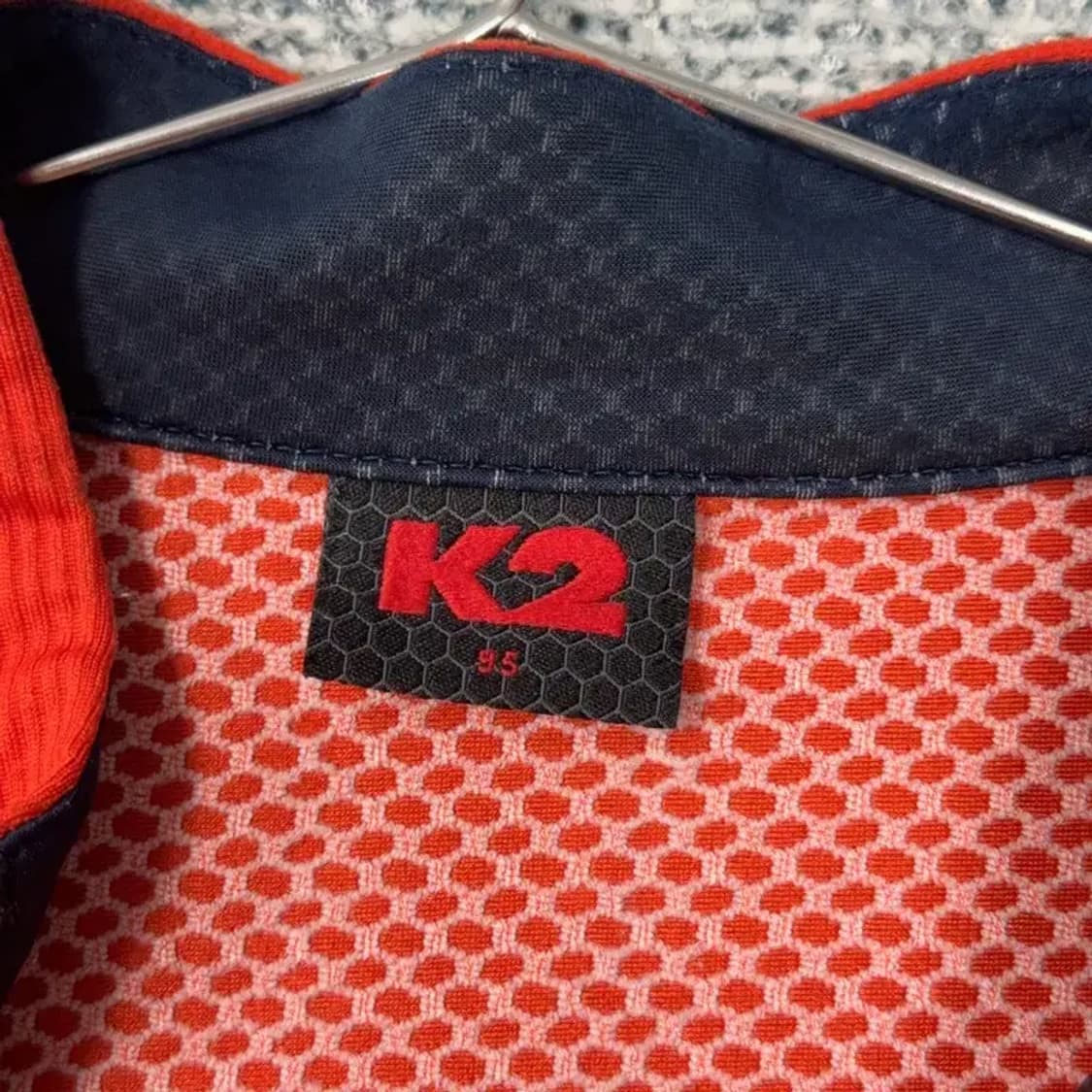 K2 오렌지 기능성 긴팔티 95 상품이미지3