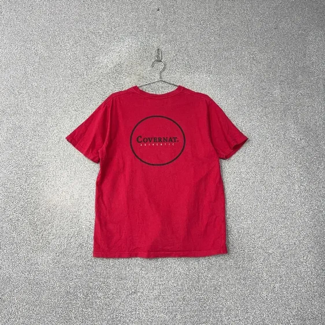 커버낫 백로고 오버핏 반팔티 M 상품이미지1