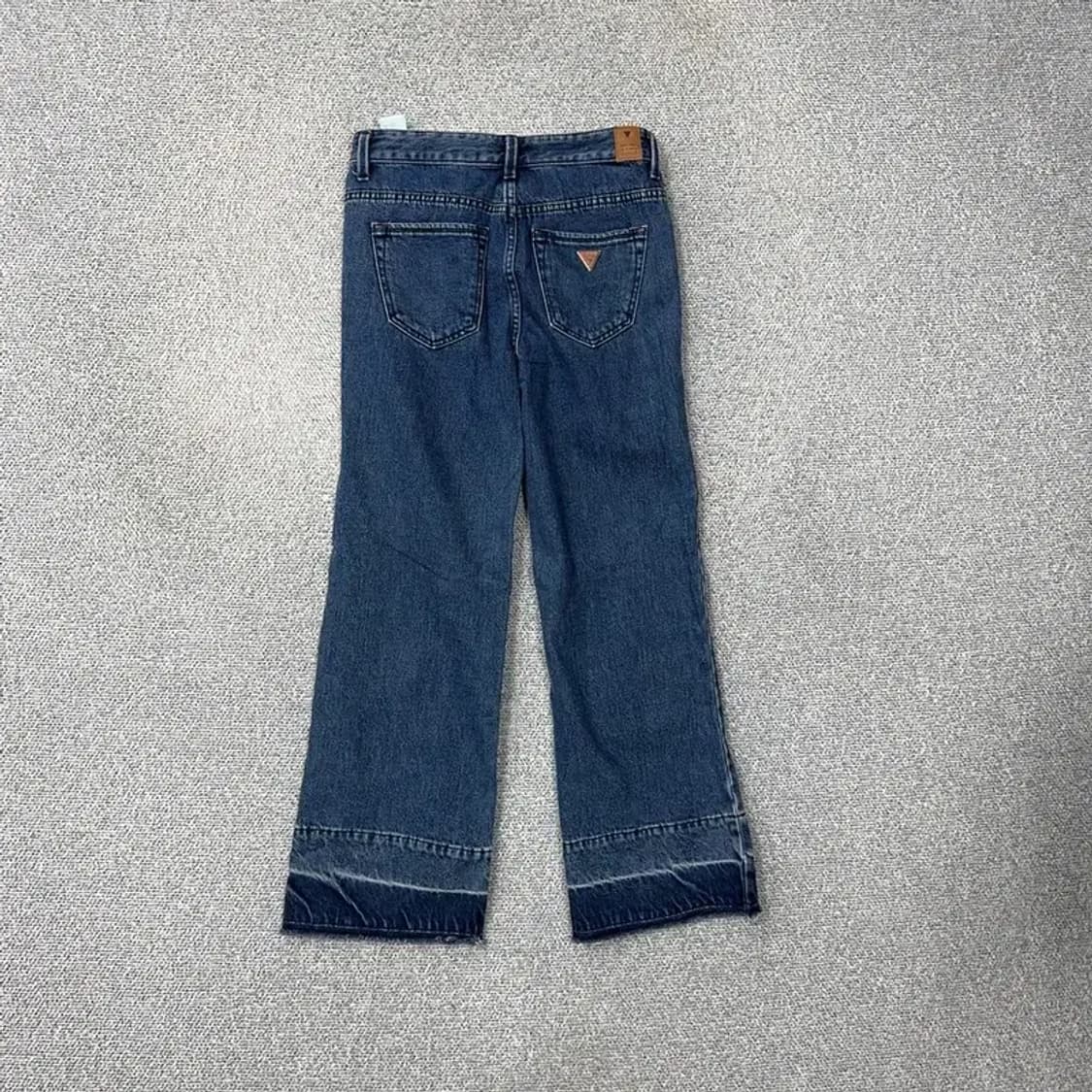 게스 로고 캐주얼 와이드 데님팬츠 24 상품이미지2