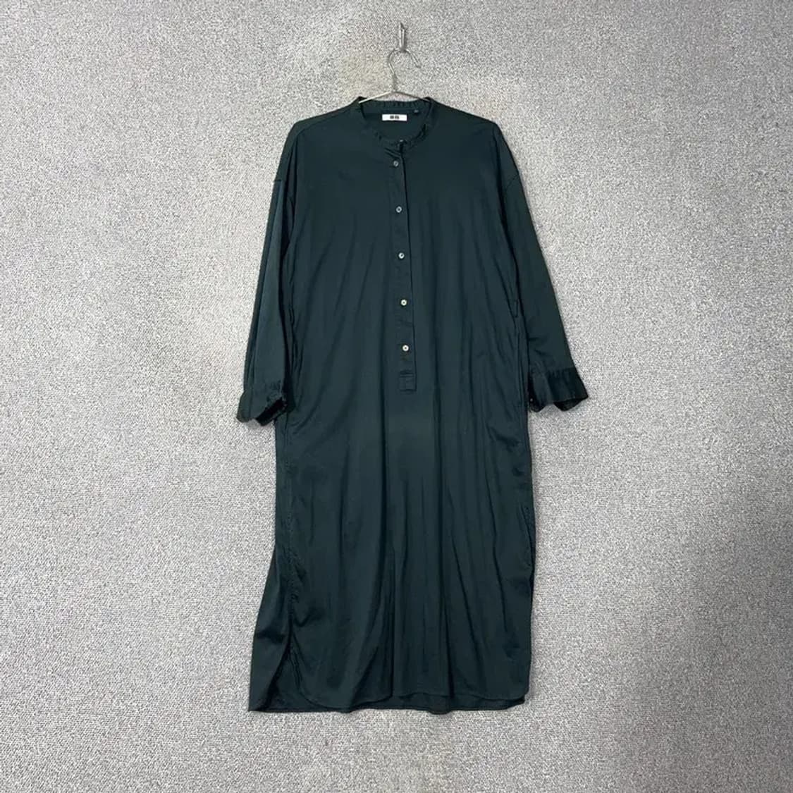 유니클로 U 셔츠 오버핏 원피스 L 상품이미지1